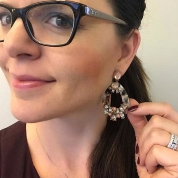 Stella & Dot | Pastel Jeweled Versatile [V] Dew Drop Statement-to-Stud E… - Picture 10 of 12